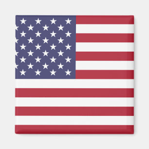"Nationale vlag van de Verenigde Staten van Amerik Magneet