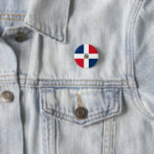 Nationale vlag van Dominica Ronde Button 3,2 Cm (In situ)