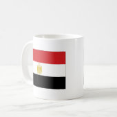 Nationale vlag van Egypte Koffiemok (Voorkant links)
