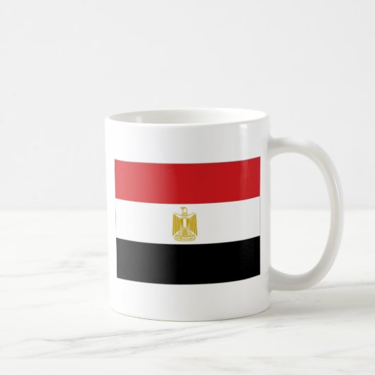 Nationale vlag van Egypte Koffiemok (Rechts)
