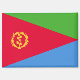 Nationale Vlag van Eritrea Rectangle magneet