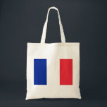 Nationale vlag van Frankrijk Tote Bag<br><div class="desc">Wil iedereen weten dat je een bepaald land vertegenwoordigt? Show van uw nationale trots met deze vlag van het wereldproduct. Dit item toont een wereldvlag met de vlag van Frankrijk.
Ga naar het Poster World Flags op https://www.zazzle.com/worldflagsposter voor meer producten met vlaggen en spandoeken van over de hele wereld.</div>