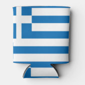 Nationale vlag van Griekenland Blikjeskoeler (Voorkant)