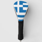 Nationale vlag van Griekenland Golfheadcover (Voorkant)