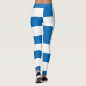 Nationale vlag van Griekenland Leggings (Achterkant)