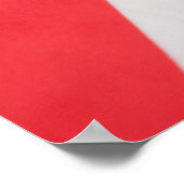 Nationale vlag van Groot-Brittannië Poster (Hoek)