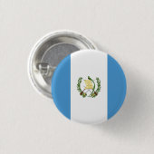 Nationale vlag van Guatemala Ronde Button 3,2 Cm (Voorkant /achterkant)