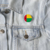 Nationale vlag van Guinee-Bissau Ronde Button 3,2 Cm (In situ)