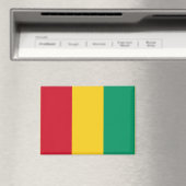 Nationale vlag van Guinee Rectangle Magnet (Insitu (Vaatwasser))