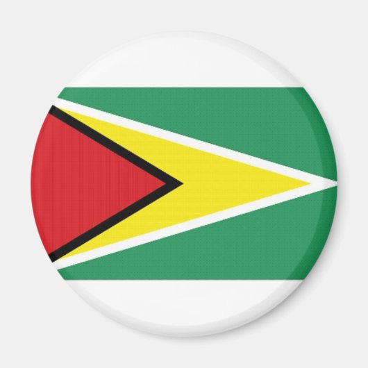 Nationale vlag van Guyana Magneet (Voorkant)