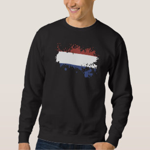 Nationale vlag van het Nederlandse souvenir voor m Trui