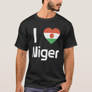 Nationale vlag van het Nigeriaanse souvenir voor m T-shirt