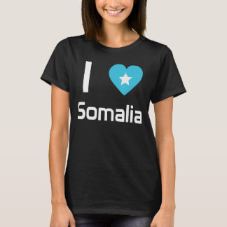 Nationale vlag van het Somalische souvenir voor ma T-shirt