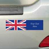 Nationale vlag van het Verenigd Koninkrijk Bumpersticker (Op auto)