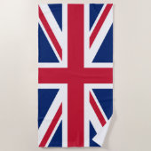 Nationale vlag van het Verenigd Koninkrijk Strandlaken (Voorkant)