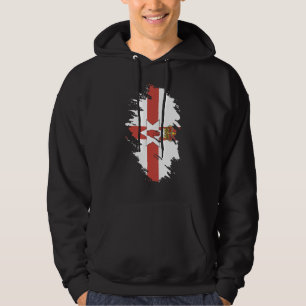 Nationale vlag van Ierland souvenir voor mannen 1 Hoodie