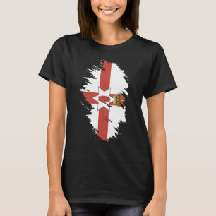 Nationale vlag van Ierland souvenir voor mannen 1 T-shirt