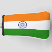 Nationale vlag van India Ashoka Chakra Golfheadcover (Voorkant)
