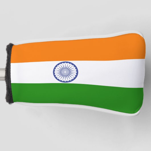 Nationale vlag van India Ashoka Chakra Golfheadcover (Voorkant)