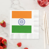 Nationale vlag van India Ashoka Chakra Servetten (Insitu)