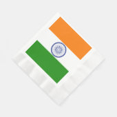 Nationale vlag van India Ashoka Chakra Servetten (Hoek)
