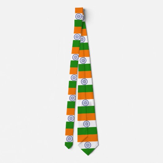 Nationale vlag van India Ashoka Chakra Stropdas (Achterkant)