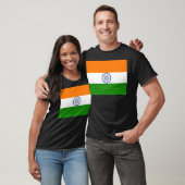 Nationale vlag van India Ashoka Chakra T-shirt (Unisex)