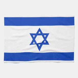 Nationale vlag van Israël - authentieke versie Theedoek