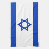 Nationale vlag van Israël - authentieke versie Theedoek (Verticaal)