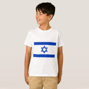 Nationale vlag van Israël T-shirt