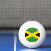 Nationale vlag van Jamaica Pingpongbal (Net)