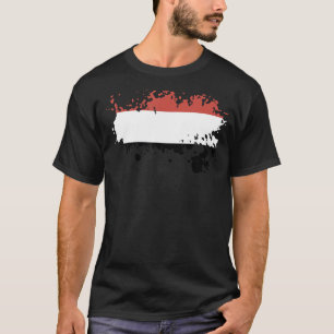 Nationale vlag van Jemen souvenir voor mannen 1 T-shirt