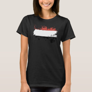 Nationale vlag van Jemen souvenir voor mannen 1 T-shirt