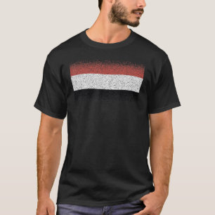Nationale vlag van Jemen souvenir voor mannen 6 T-shirt