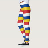 Nationale vlag van Kaapverdië, horizontale strips Leggings (Links)