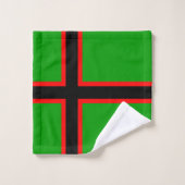 Nationale vlag van Karelië Bad Handdoek (Wasdoekje)
