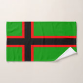 Nationale vlag van Karelië Bad Handdoek (Handdoek)