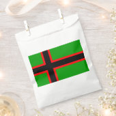 Nationale vlag van Karelië Bedankzakje (Geknipt)