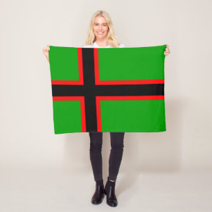 Nationale vlag van Karelië Fleece Deken