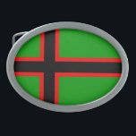 Nationale vlag van Karelië Gesp<br><div class="desc">Patriottische vlag van Karelië.</div>