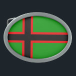 Nationale vlag van Karelië Gesp<br><div class="desc">Patriottische vlag van Karelië.</div>