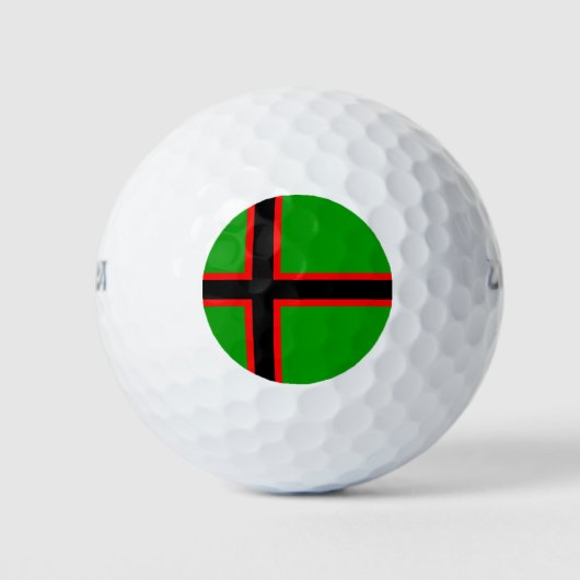 Nationale vlag van Karelië Golfballen (Voorkant)