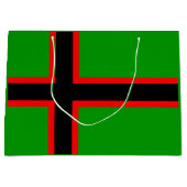 Nationale vlag van Karelië Groot Cadeauzakje (Voorkant)