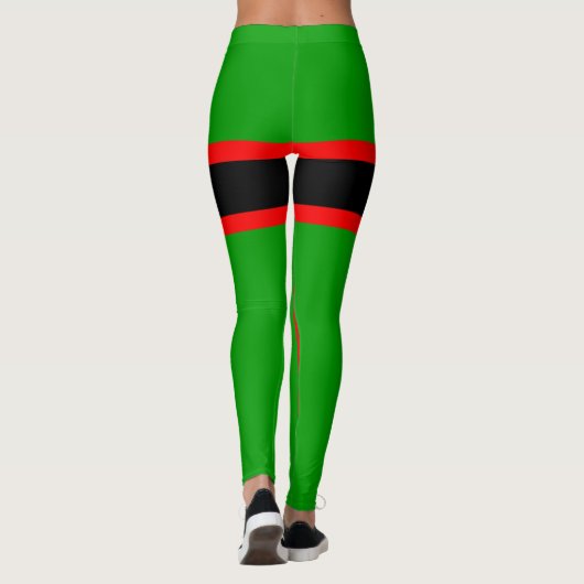 Nationale vlag van Karelië Leggings (Achterkant)