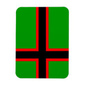 Nationale vlag van Karelië Magneet (Verticaal)