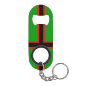 Nationale vlag van Karelië Mini Flessenopener (Achterkant)