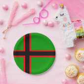 Nationale vlag van Karelië Papieren Bordje (Feest)