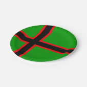 Nationale vlag van Karelië Papieren Bordje (Gekanteld)