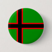 Nationale vlag van Karelië Ronde Button 5,7 Cm (Voorkant)