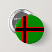 Nationale vlag van Karelië Ronde Button 5,7 Cm (Voorkant /achterkant)